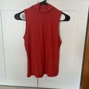 Universal Thread burnt orange Sleeveless Tank Top cowl neck